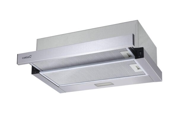 CATA | Hood | TFB-5160 X | Telescopic | Energy efficiency class C | Width 59.5 cm | 300 m³/h | Mechanical | CSLED | Stainless steel