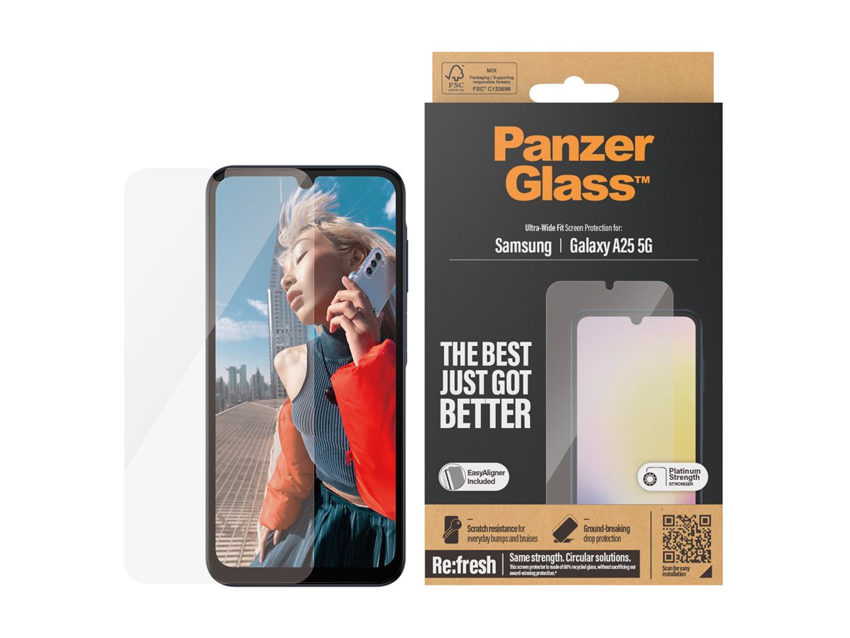 PanzerGlass Samsung Recycled glass for A25 5G UWF | PanzerGlass - Image 4