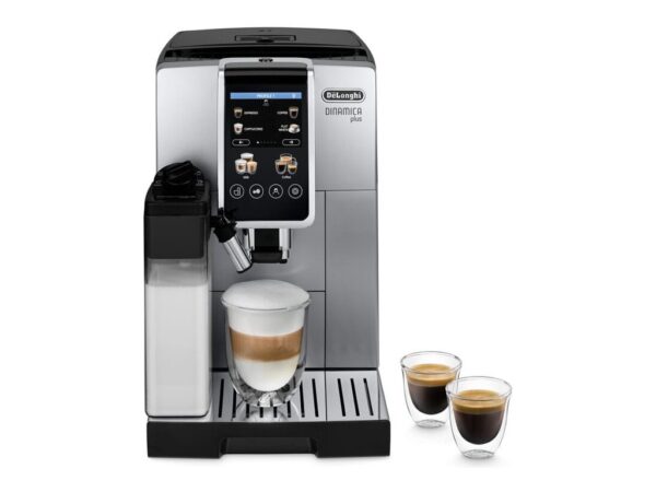 Delonghi | Coffee Maker | Dinamica Plus ECAM380.85.SB | Pump pressure 15 bar | Built-in milk frother | Automatic | 1450 W | Stainless Steel/Black - Image 2