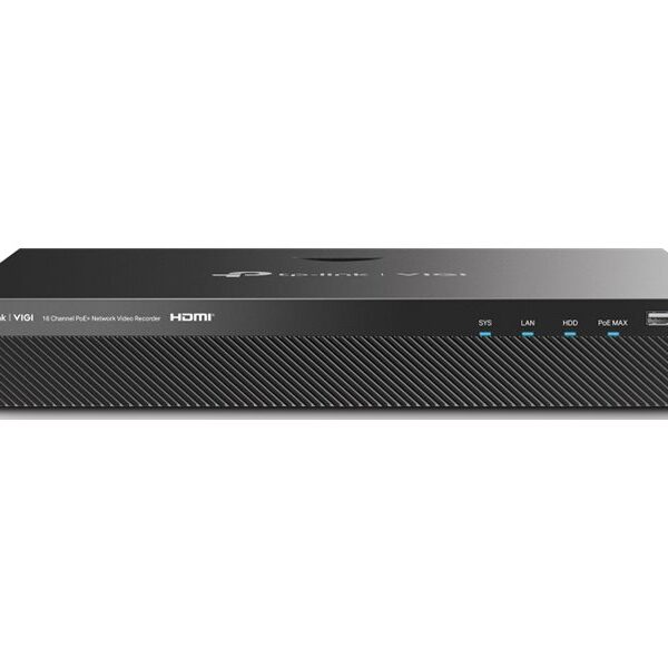 TP-LINK | PoE+ Network Video Recorder | VIGI NVR2016H-16MP | 2 | 16 Channel