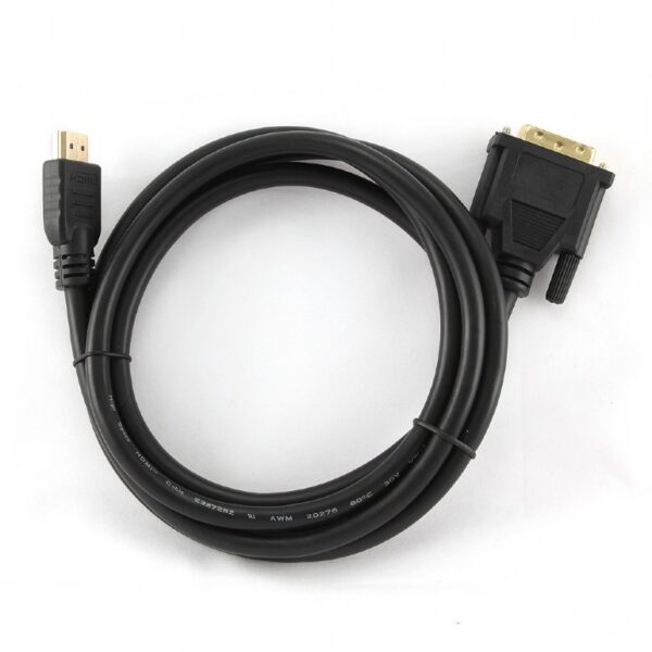 Gembird monitoriaus kabelis HDMI/DVI-DM (18+1) 1.8m | Cablexpert | HDMI to DVI-D | 1.8 m - Image 5