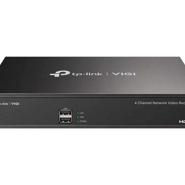 TP-LINK | PoE+ Network Video Recorder | VIGI NVR1004H-4P | 1 | 4-Channel
