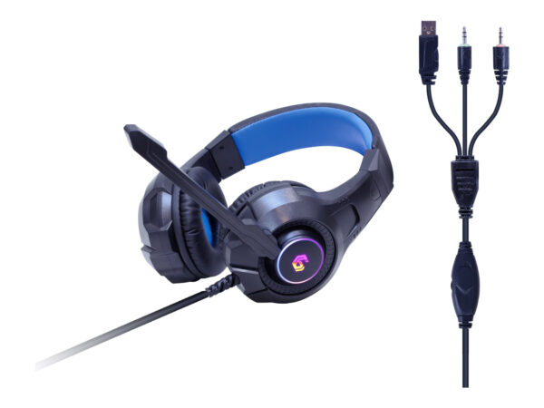 Gembird | 4-in-1 Backlight Gaming Kit "Ghost" | GGS-UMGL4-02 | Gaming Kit | Wired | US | USB - Image 3