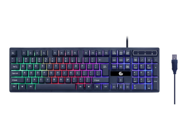 Gembird | 4-in-1 Backlight Gaming Kit "Ghost" | GGS-UMGL4-02 | Gaming Kit | Wired | US | USB - Image 4