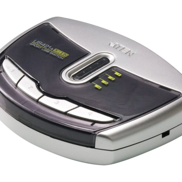 Aten US421A 4-Port USB 2.0 Peripheral Switch | Aten | 4-Port USB 2.0 Peripheral Switch | US421A