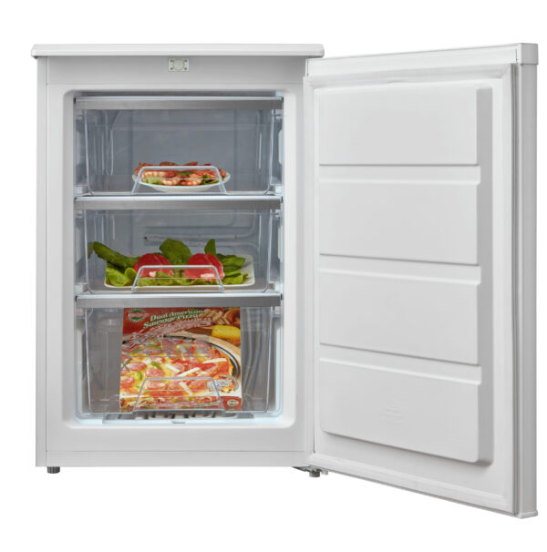 Midea Freezer | MDRD129FZE01 | Energy efficiency class E | Upright | Free standing | Height 84.5 cm | Total net capacity 86 L | White - Image 3