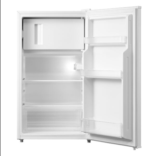 Midea Refrigerator | MDRD125FGE01 | Energy efficiency class E | Free standing | Larder | Height 84.5 cm | Fridge net capacity 68 L | Freezer net capacity 12 L | 41 dB | White - Image 3