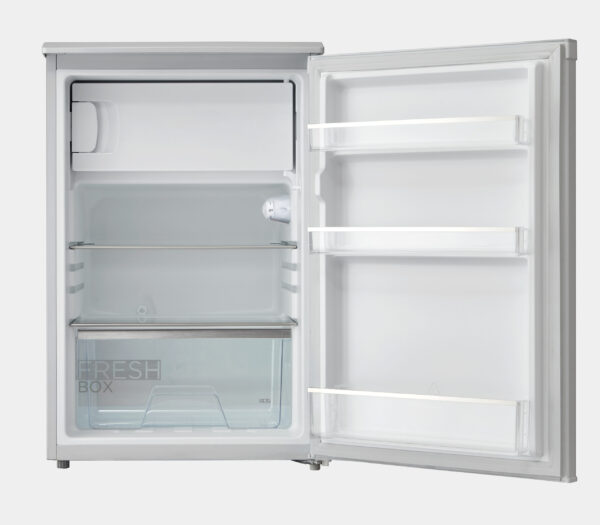 Midea Refrigerator | MDRD168FGE01 | Energy efficiency class E | Free standing | Larder | Height 84.5 cm | Fridge net capacity 97 L | Freezer net capacity 16 L | 39 dB | White - Image 5