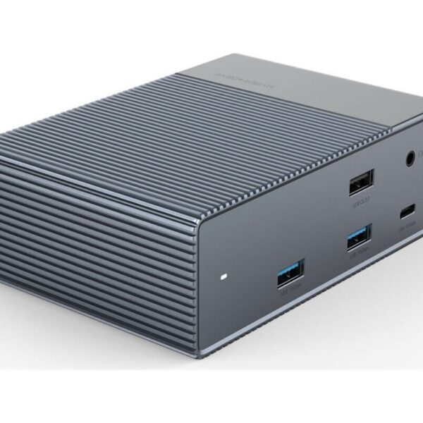 Hyper | Docking Station | HyperDrive Universal GEN2 ThunderBolt 3 | Ethernet LAN (RJ-45) ports 1 | DisplayPorts quantity 1 | Ethernet LAN