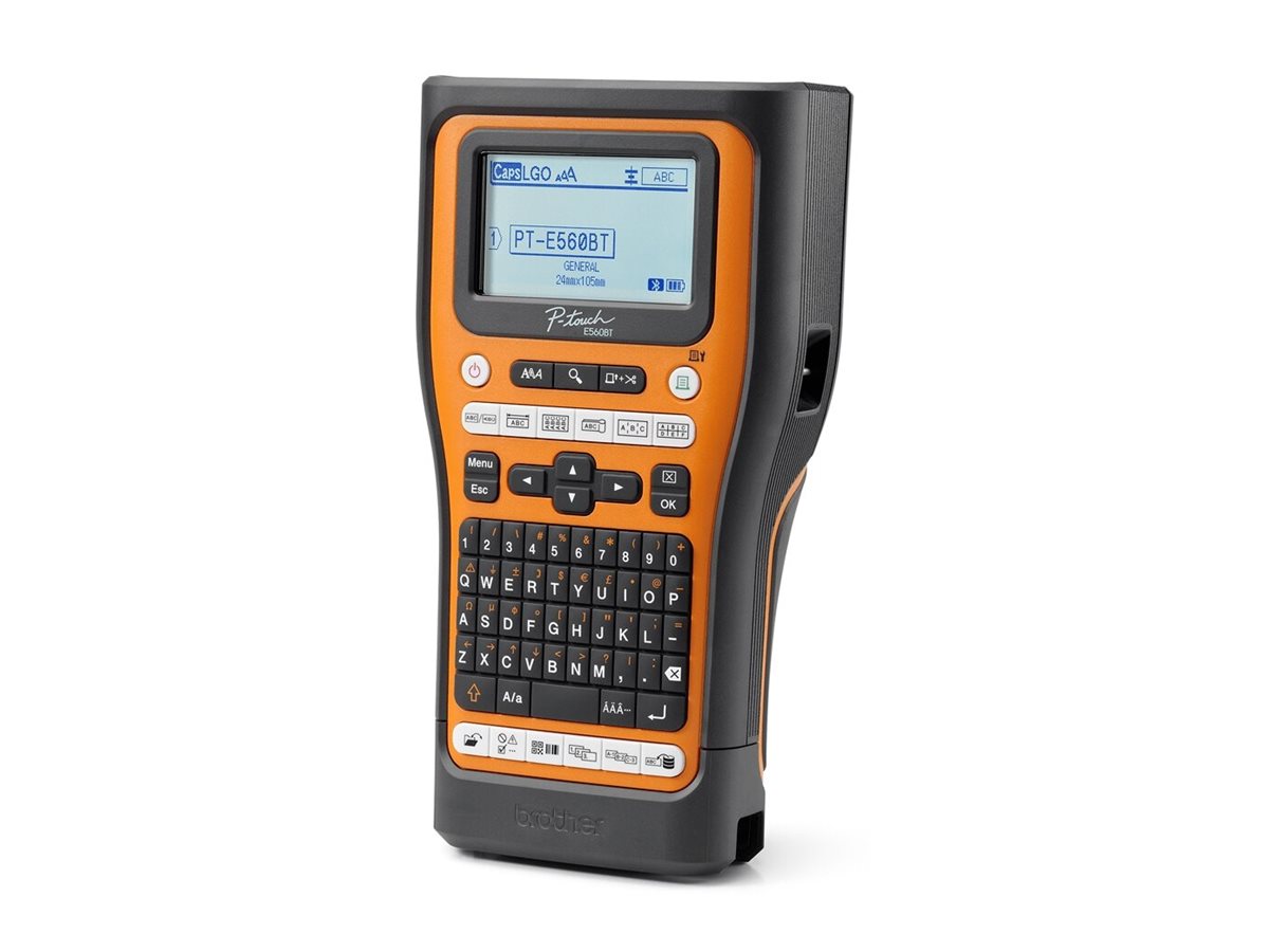 Brother PT-E560BTVP | Thermal | Label Printer | Maximum ISO A-series paper size Other | Orange / Black - Image 3