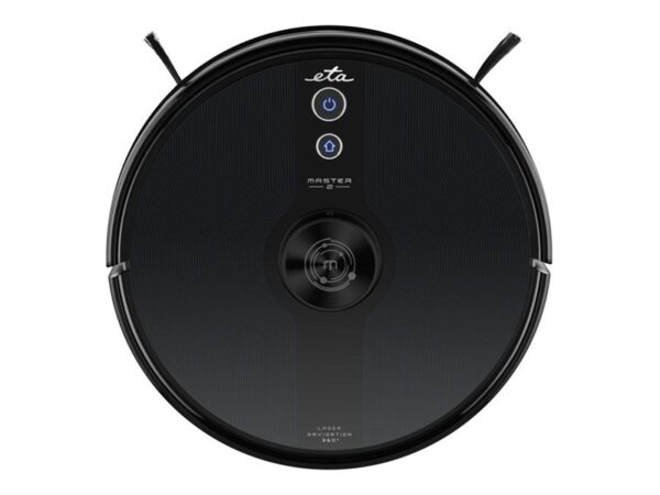 ETA | Robot Vacuum Cleaner | Master II ETA522990010 | Wet&Dry | Operating time (max) 230 min | Li-ion | 5200 mAh | Dust capacity 0.6 L | Black - Image 2