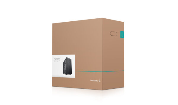 Deepcool | CH370 | Side window | Black | Micro ATX | Power supply included No | ATX PS2 - Image 13
