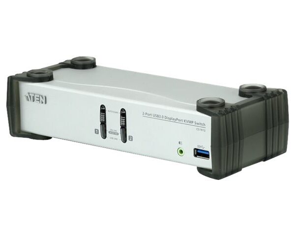 Aten CS1912 2-Port USB 3.0 DisplayPort KVMP™ Switch (Cables included) | Aten | 2-Port USB 3.0 DisplayPort KVMP Switch (Cables included) | CS1912