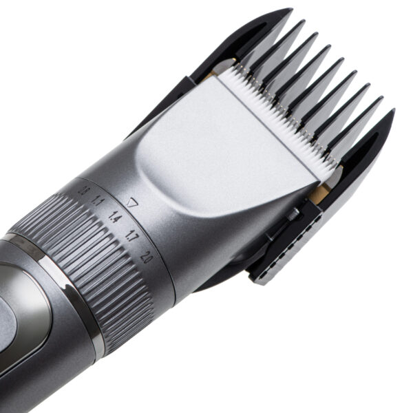 Mesko | Hair Clipper with LCD Display | MS 2843 | Cordless | Number of length steps 4 | Stainless Steel - Image 10
