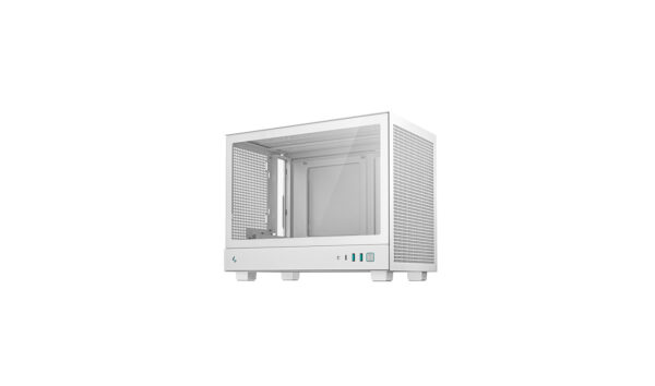 Deepcool Ultra-portable Case | CH160 WH | White | Mini-ITX | Power supply included No | ATX PS2 - Image 3