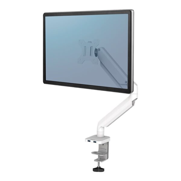 Fellowes | Platinum Monitor Arm up to 27" | 8056201 | White