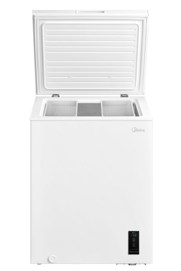 Midea Freezer | MDRC207FEE01 | Energy efficiency class E | Chest | Free standing | Height 85 cm | Total net capacity 142 L | White - Image 2