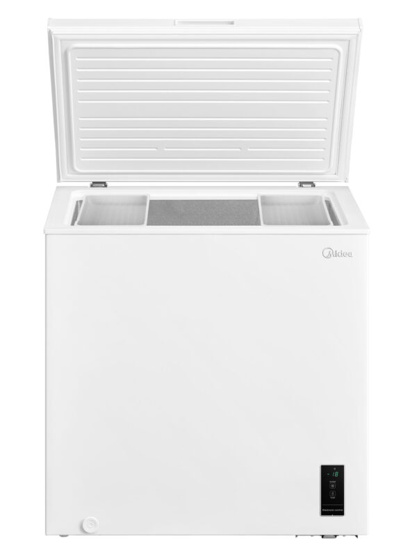 Midea Freezer | MDRC280FEE01 | Energy efficiency class E | Chest | Free standing | Height 85 cm | Total net capacity 198 L | White - Image 3