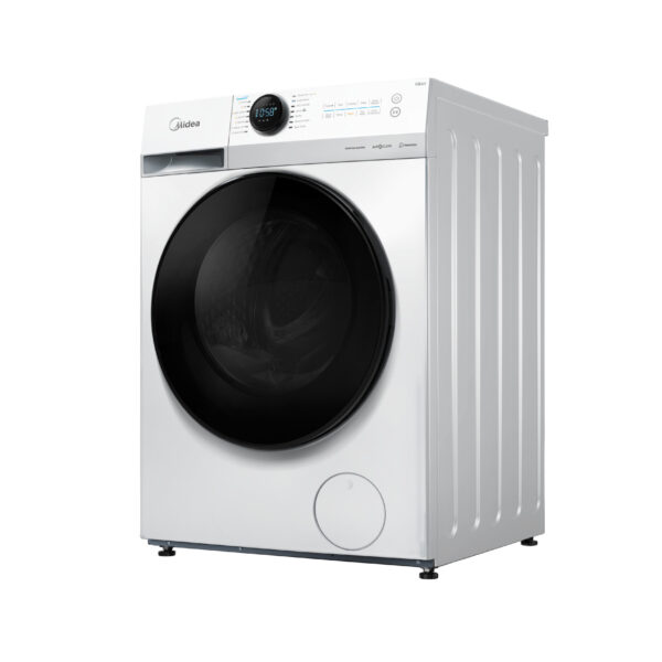 Midea Washing Machine with Dryer | MF200D80WB/W-HR | Energy efficiency class A/E | Front loading | Washing capacity 8 kg | 1400 RPM | Depth 48 cm | Width 60 cm | Digital | Drying system | Drying capacity 6 kg | Steam function | White