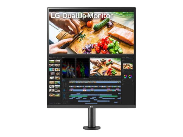 LG | DualUp Monitor | 28MQ780 | 27.6 " | IPS | SDQHD | 16:18 | 60 Hz | 5 ms | 2560x2880 | 300 cd/m² | HDMI ports quantity 2 | Black | Warranty 24 month(s) - Image 2