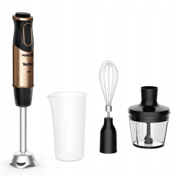 TEFAL HB656G10 | Hand Blender | 1000 W | Number of speeds 20 | Black/Copper