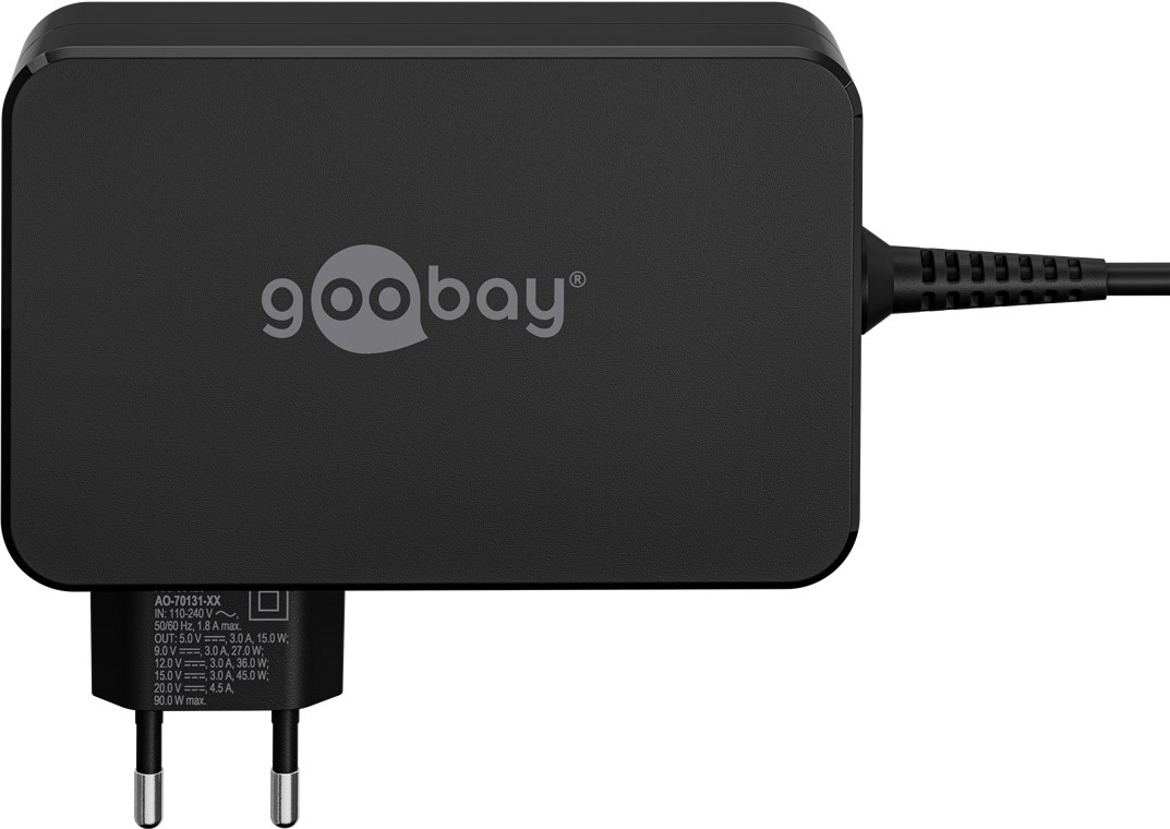 Goobay USB-C Charger for Laptops (90 W) | 65420 - Image 2