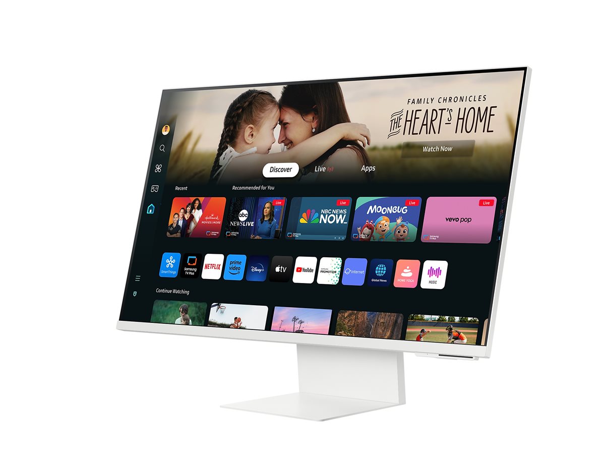 Samsung | LS32DM801UUXDU | 32 " | VA | 16:9 | 60 Hz | 4 ms | 3840 x 2160 pixels | 400 cd/m² | HDMI ports quantity 1 | White - Image 5