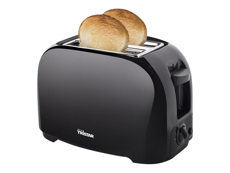 Tristar Toaster | BR-1025 | Number of slots 2 | Housing material Plastic | Black - Image 2