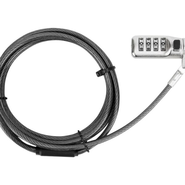 Targus DEFCON | Compact Resettable Combination Retail Lock | 1.98 m | 222 g