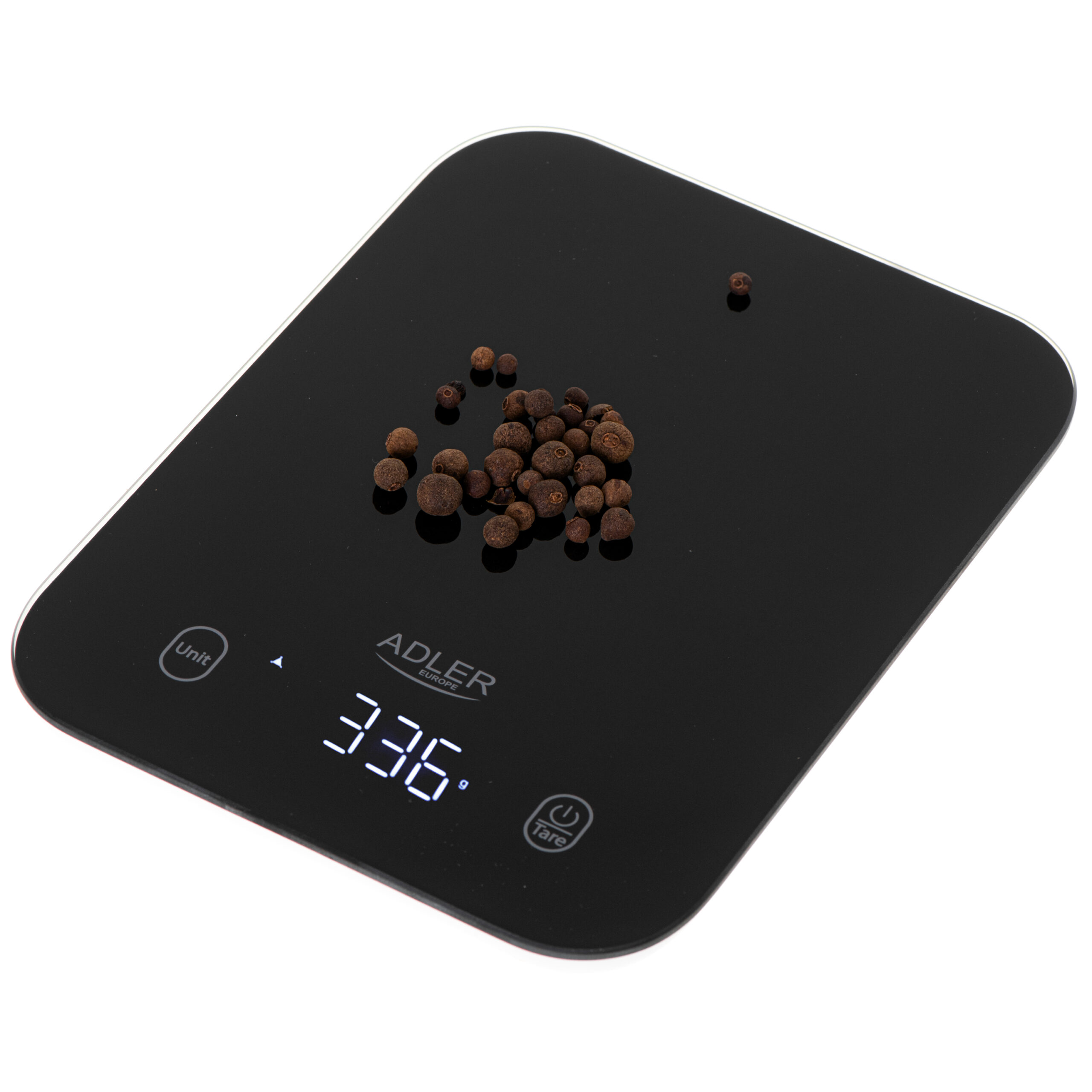 Adler Kitchen Scale | AD 3181b | Graduation 1 g | Display type LED | Black - Image 4
