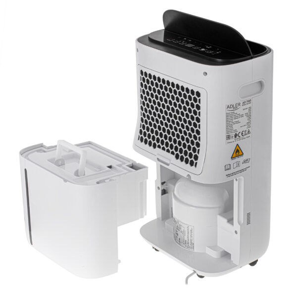 Adler 2-in1 Air Dehumidifier and Air purifier | AD 7863 | Power 420 W | Suitable for rooms up to 140 m³ | Water tank capacity 6.5 L | White - Image 7
