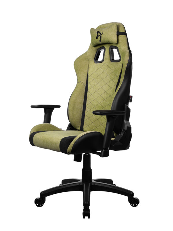 Arozzi Soft Fabric | Gaming Chair | Avanti SoftFabric | Moss Green - Image 2