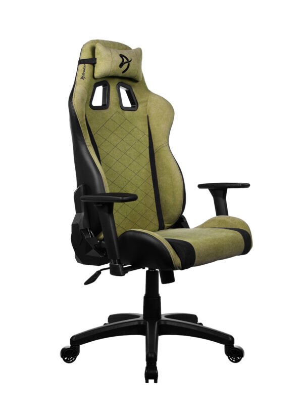 Arozzi Soft Fabric | Gaming Chair | Avanti SoftFabric | Moss Green - Image 8