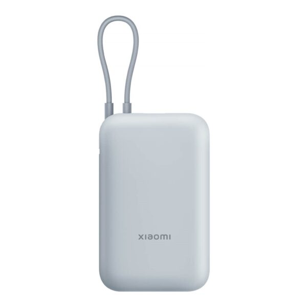 Xiaomi Power Bank (Integrated Cable) | 10000 mAh | USB-A/USB-C/USB-C cable | Ice Blue