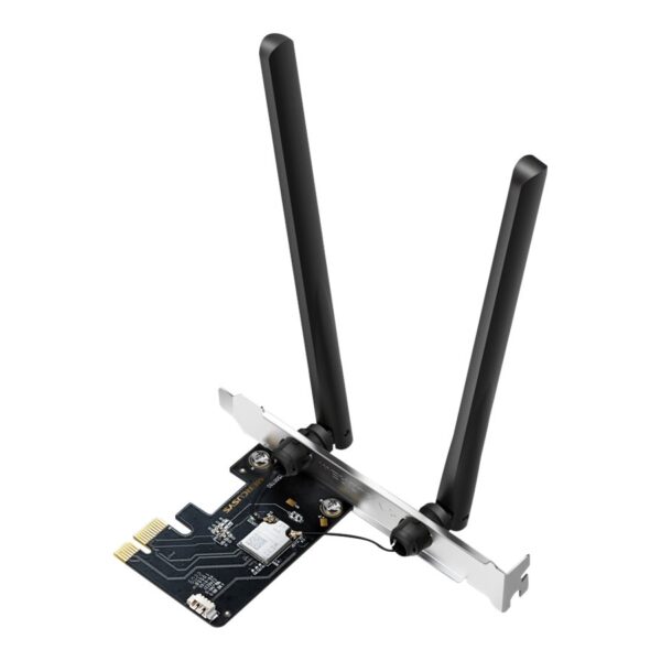 Mercusys | AXE5400 Tri-Band Wi-Fi 6E Bluetooth PCI Express Adapter