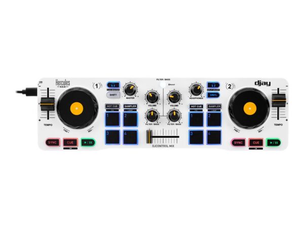 Hercules | DJControl Mix | Bluetooth | Speakers | USB connectivity