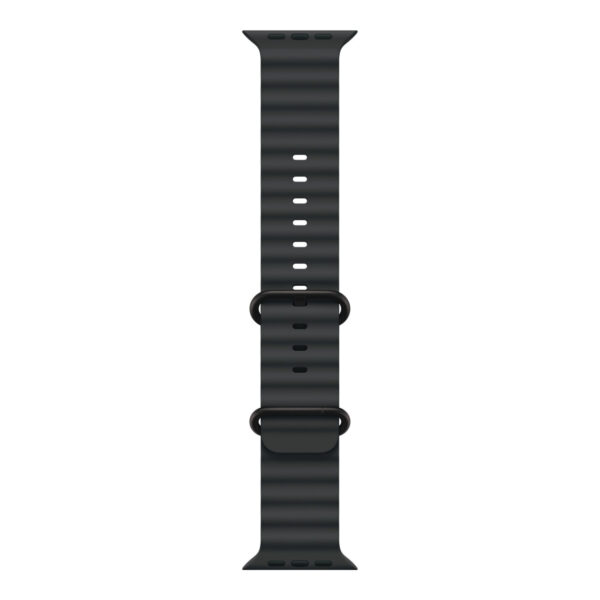 Apple | 49mm Black Ocean Band - Black Titanium Finish