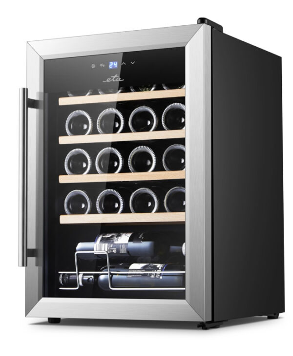 ETA | Wine Cooler | ETA953190010GN | Energy efficiency class G | Bottles capacity 20 | Free standing | Height 63.8 cm | Display | Black - Image 3