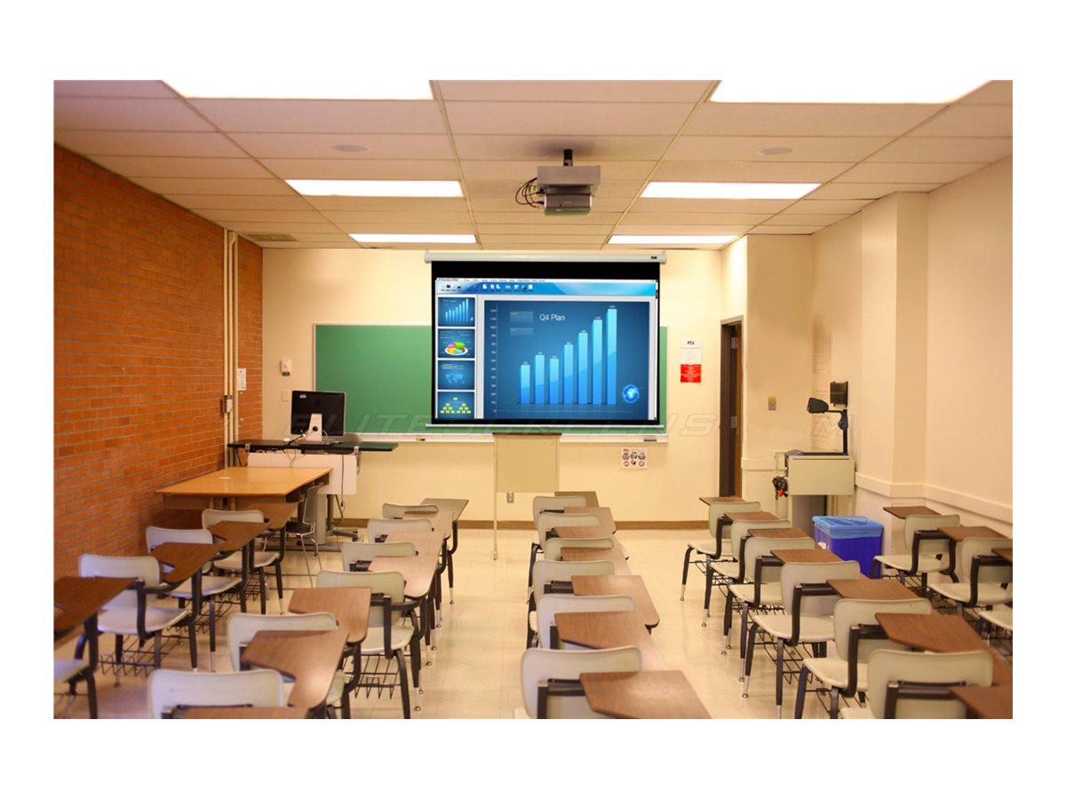 Elite Screens | Manual Series | M84NWV | Diagonal 84 " | 4:3 | Viewable screen width (W) 170 cm | White - Image 9