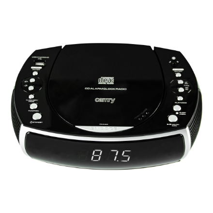 Camry | Alarm Clock | CR 1150b | Alarm function | Black - Image 8