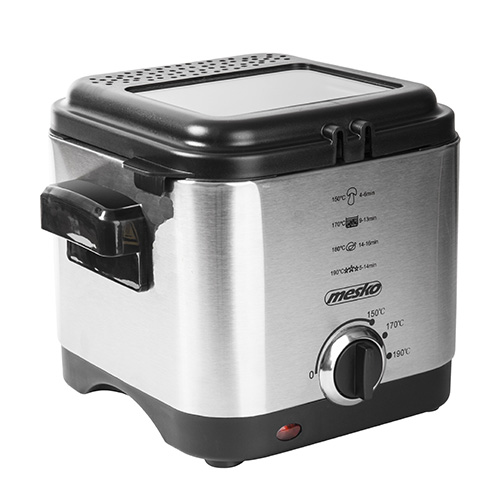 Mesko | Deep Fryer | MS 4910 | Power 900 W | Capacity 1.5 L | Silver - Image 4