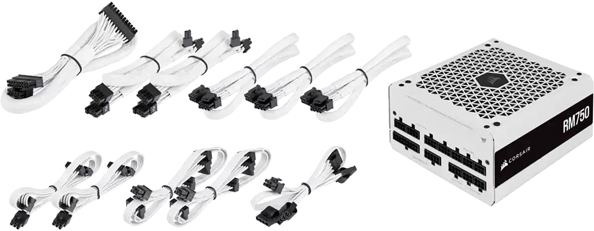 Corsair | Fully Modular ATX PSU (EU) | RM White Series RM750 | 750 W - Image 17