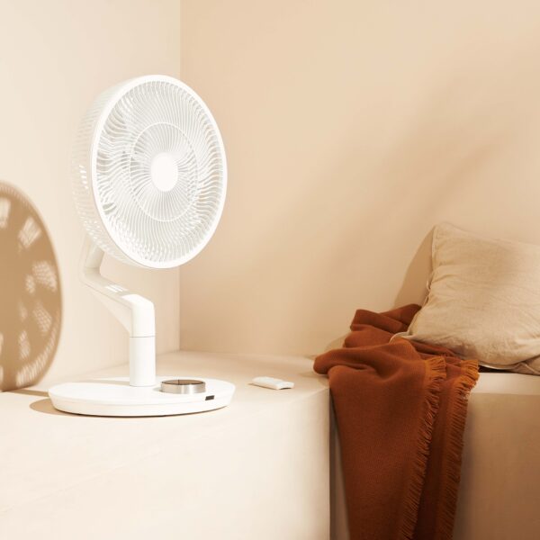 Duux | Fan | Whisper Flex Ultimate Smart | Stand Fan | White | Diameter 34 cm | Number of speeds 30 | Oscillation | 3-26 W | Remote control - Image 8