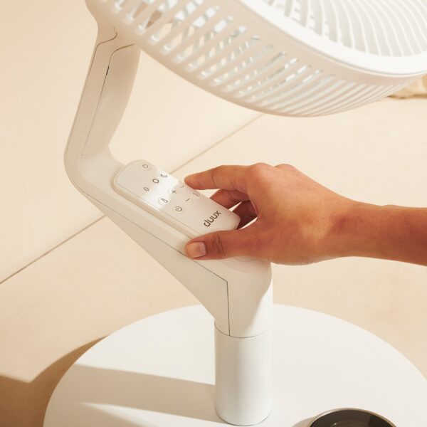 Duux | Fan | Whisper Flex Ultimate Smart | Stand Fan | White | Diameter 34 cm | Number of speeds 30 | Oscillation | 3-26 W | Remote control - Image 9