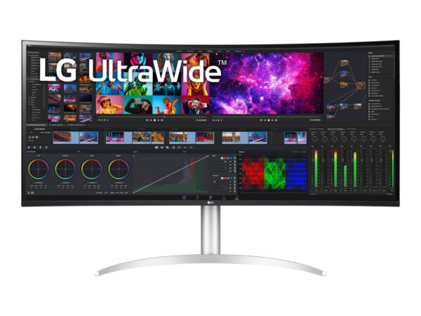 LG | Monitor | 40WP95CP-W | 39.7 " | IPS | WUHD | 21:9 | 60 Hz | 5 ms | 5120 x 2160 | 300 cd/m² | HDMI ports quantity 2 - Image 2