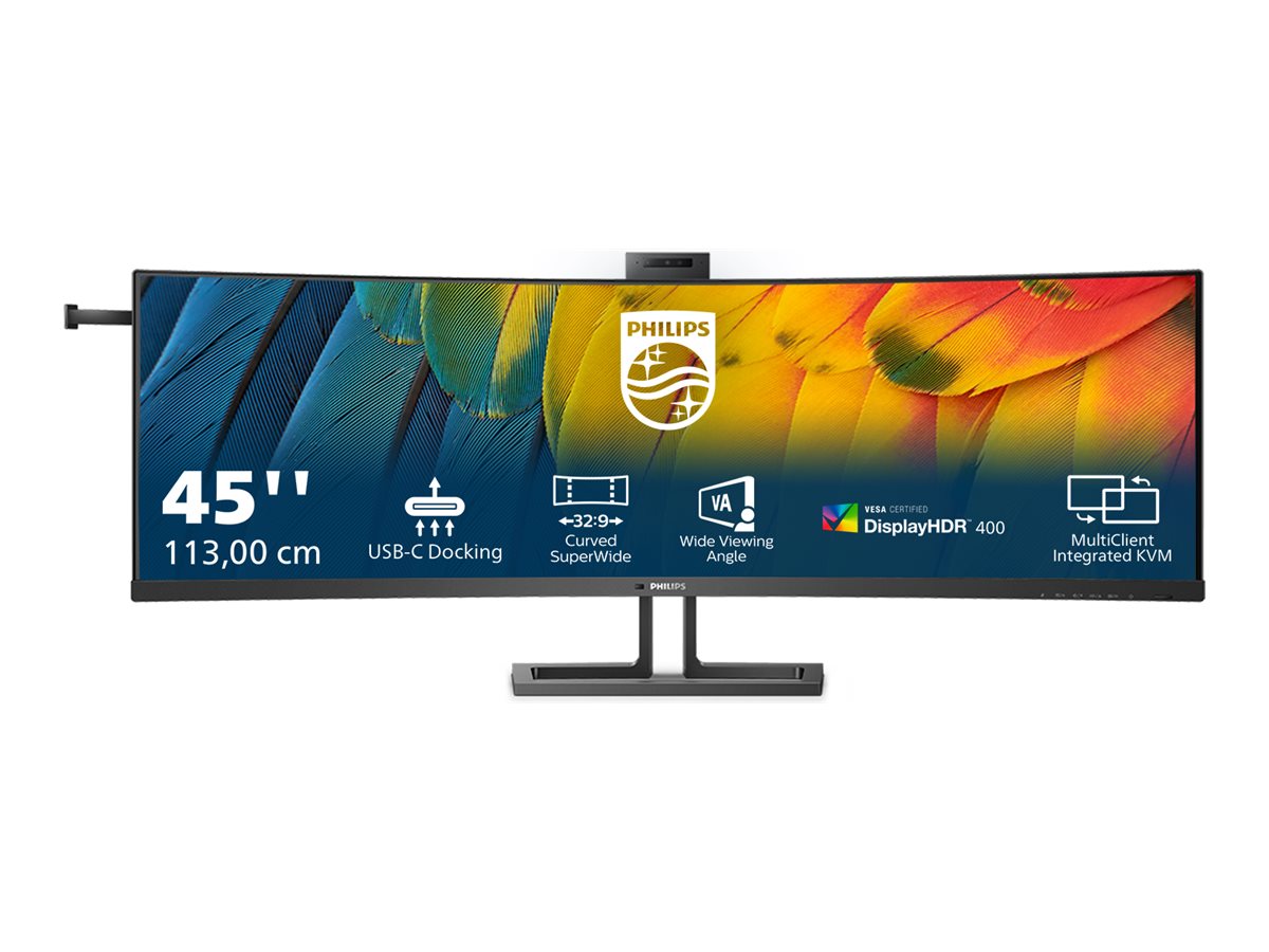 Philips | Curved Business Monito | 45B1U6900CH/00 | 44.5 " | VA | QHD | 32:9 | 60 Hz | 4 ms | 5120 x 1440 | 450 cd/m² | HDMI ports quantity 2 - Image 2