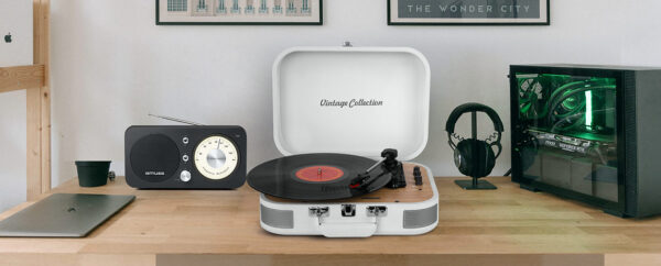 Muse | Turntable Stereo System | MT-201WW | Turntable Stereo System | USB port | AUX in - Image 2