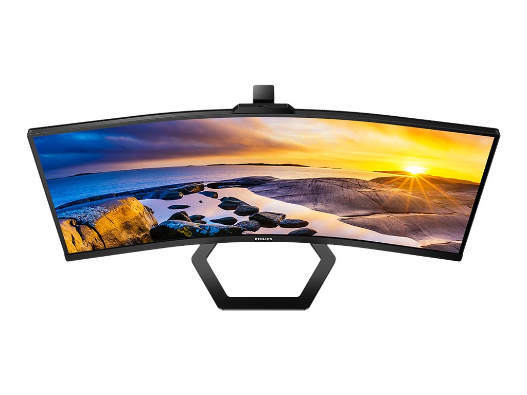 Philips | Monitor with Windows Hello Webcam | 34E1C5600HE/00 | 34 " | VA | 21:9 | 100 Hz | 4 ms | 3440 x 1440 pixels | 300 cd/m² | HDMI ports quantity 1 | Black | Warranty 36 month(s) - Image 11