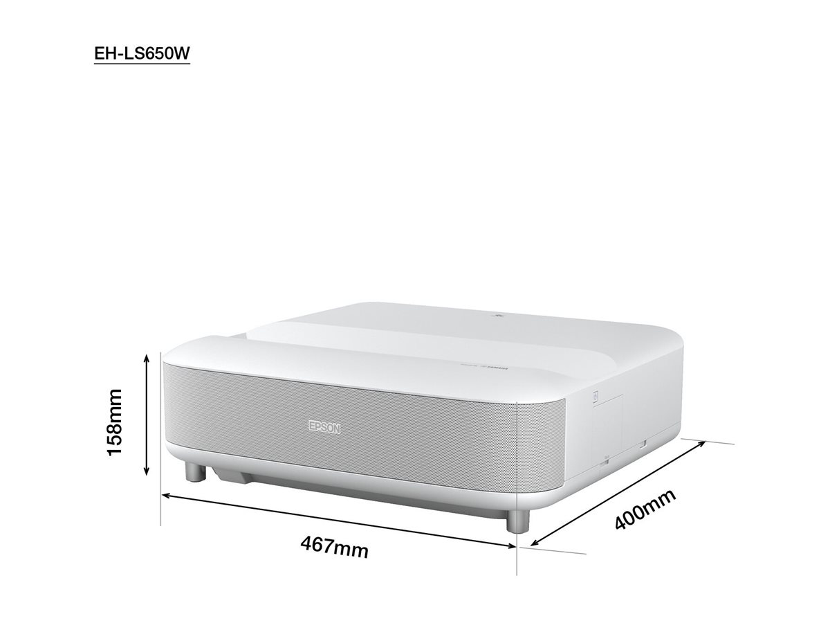 Epson | EH-LS650W | Full HD (1920x1080) | 3600 ANSI lumens | White - Image 11
