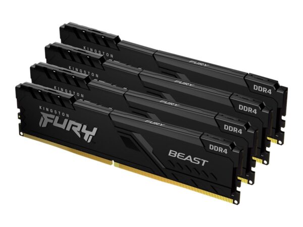 Pamięć Kingston Fury Beast, DDR4, 64 GB, 3200MHz, CL16 (KF432C16BBK4/64) | Kingston - Image 2